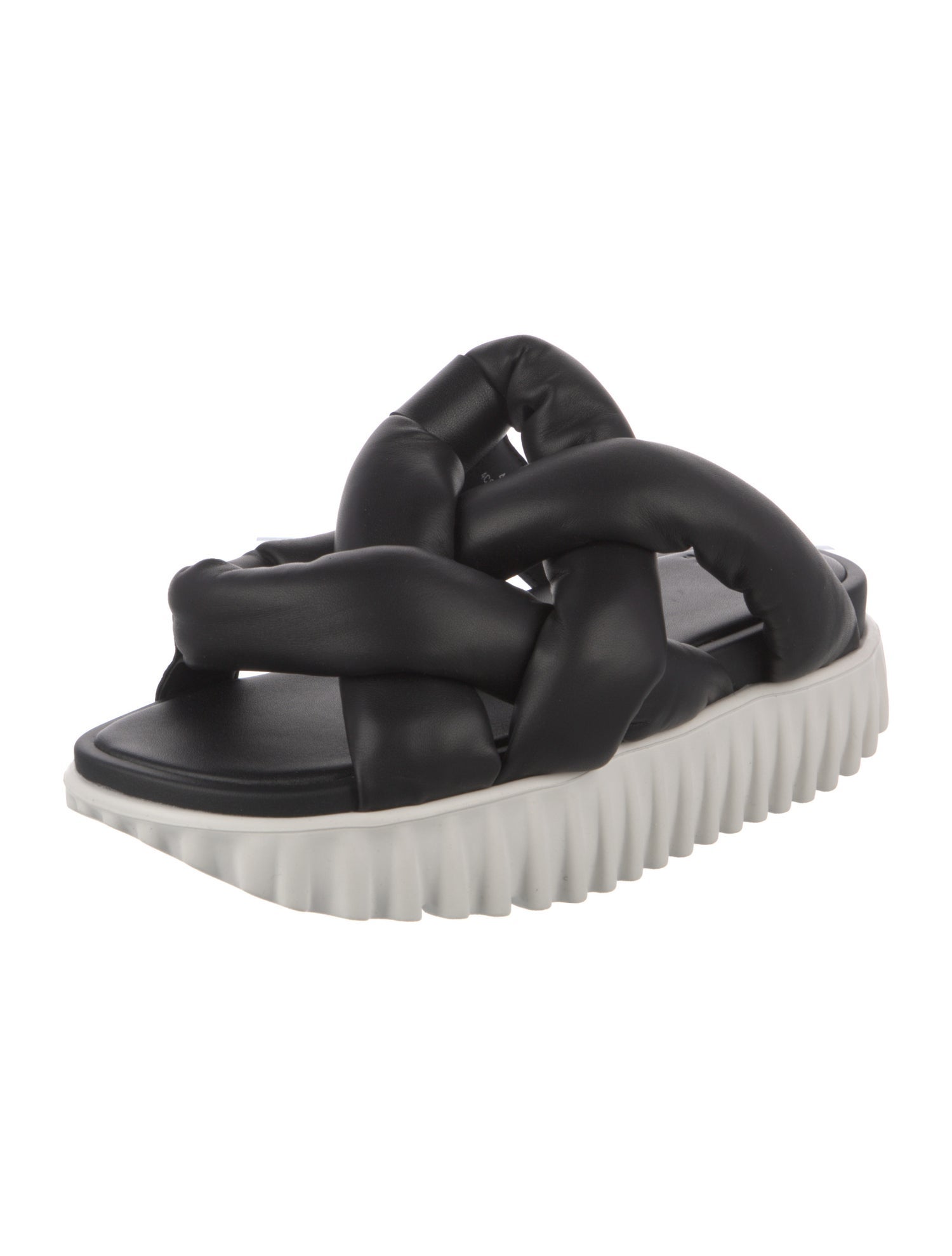 4CCCCEES Leather Slides