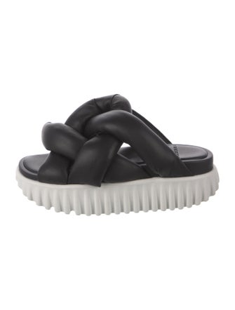 4CCCCEES Leather Slides