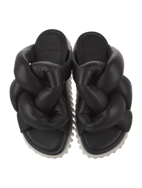 4CCCCEES Leather Slides