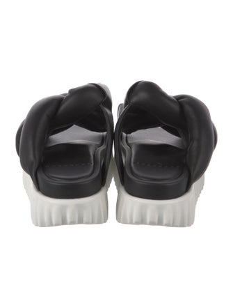 4CCCCEES Leather Slides