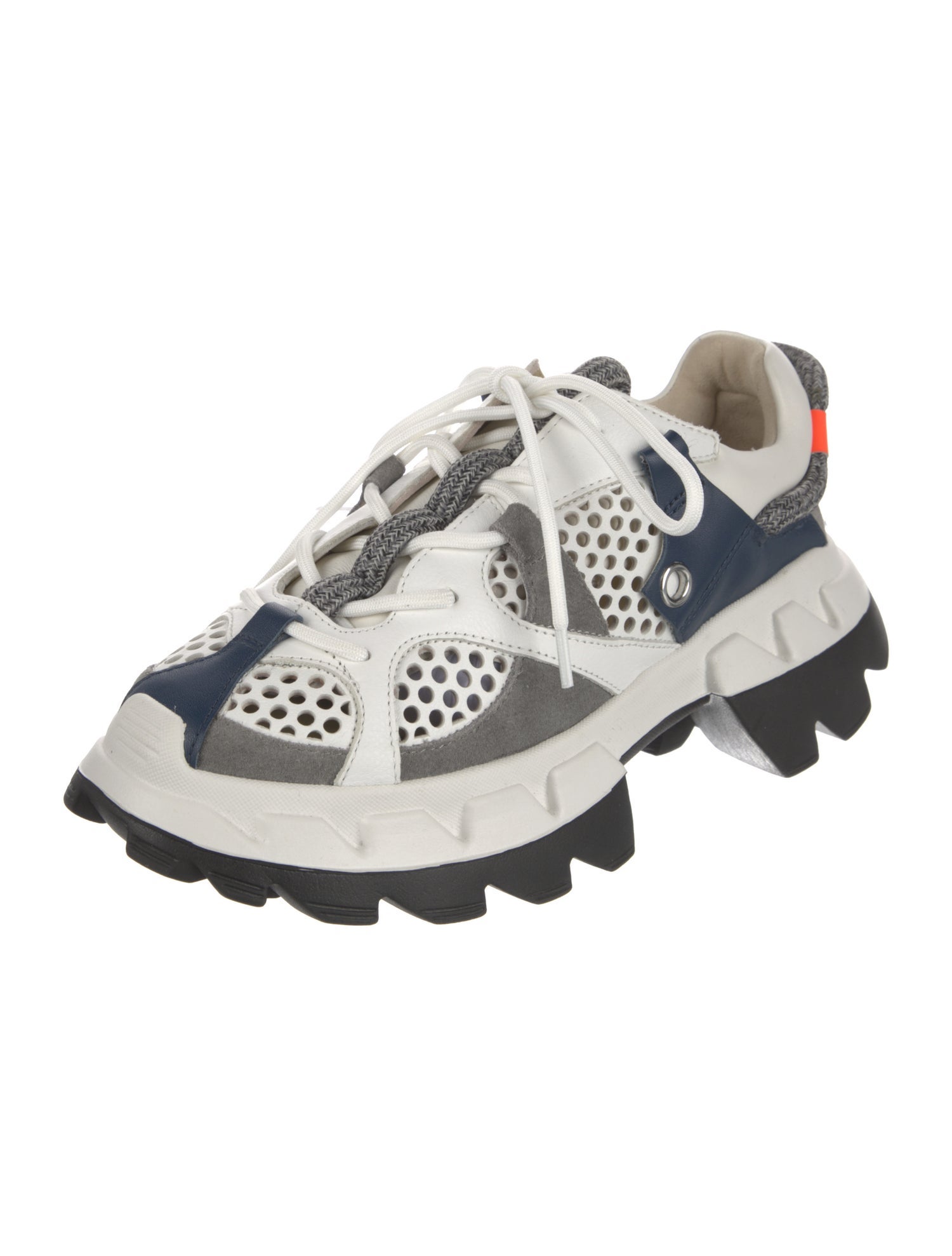 4CCCCEES Leather Animal Print Sneakers