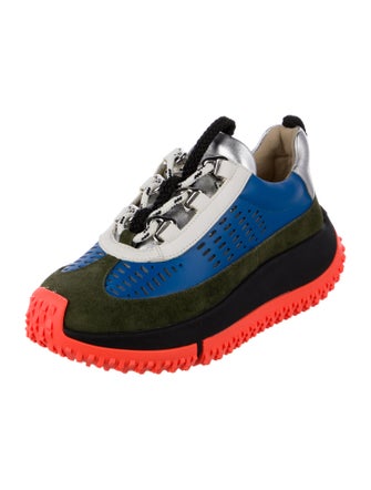 4CCCCEES Leather Printed Sneakers