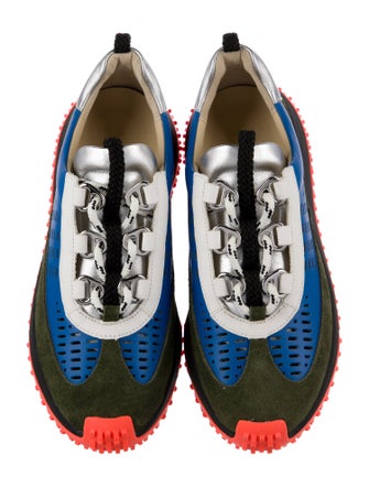 4CCCCEES Leather Printed Sneakers