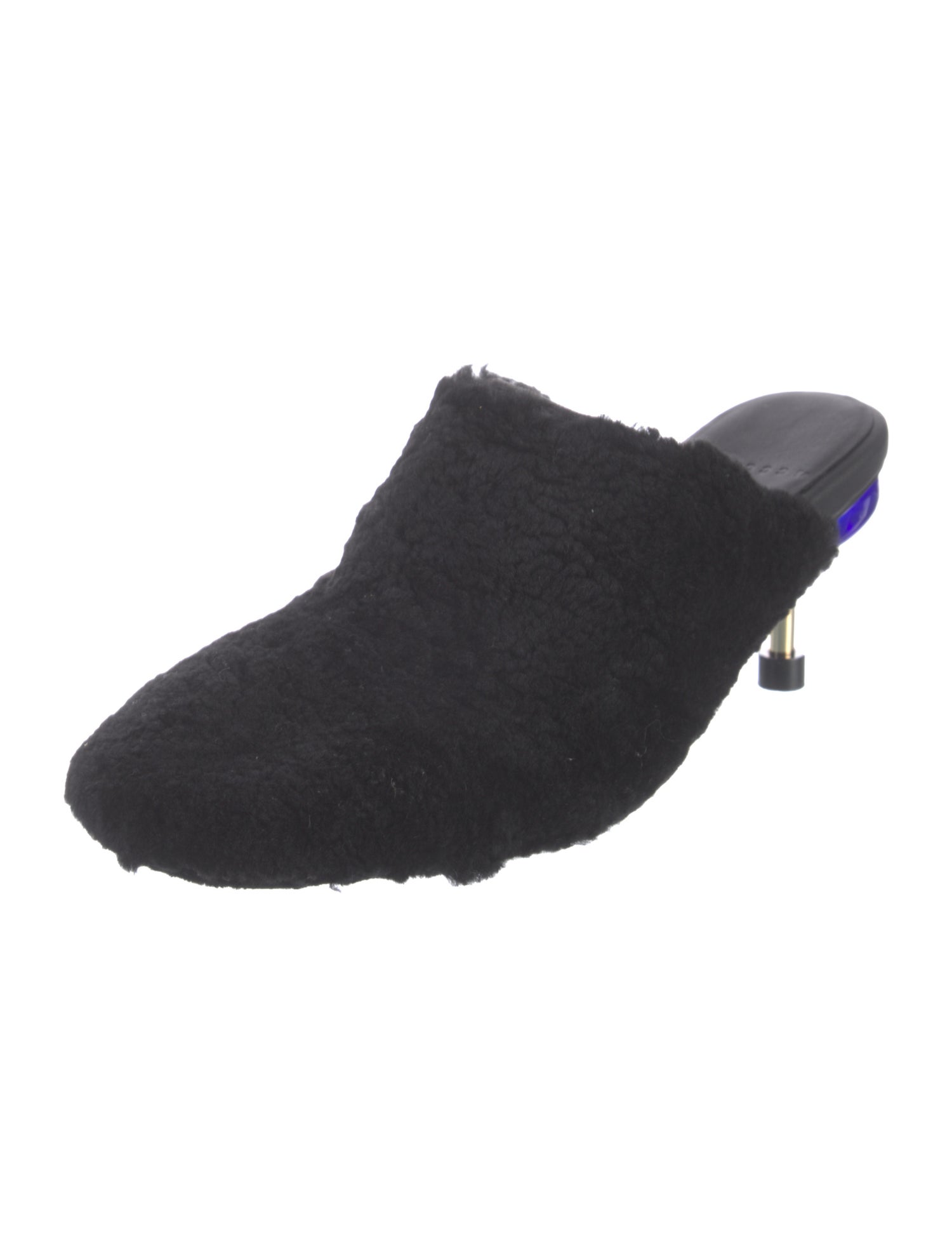 4CCCCEES Faux Fur Mules