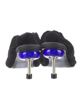 4CCCCEES Faux Fur Mules