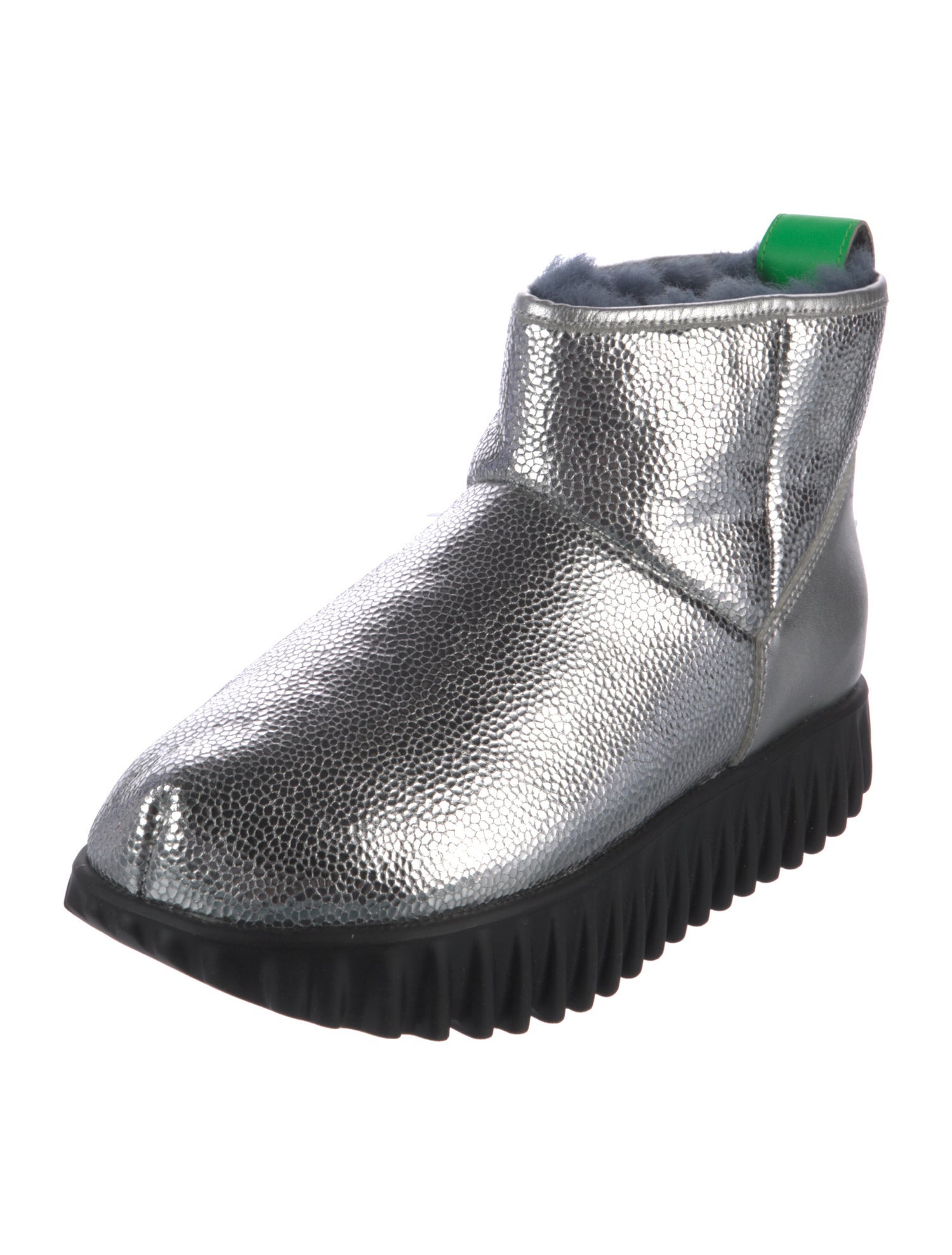 4CCCCEES Patent Leather Rain Boots