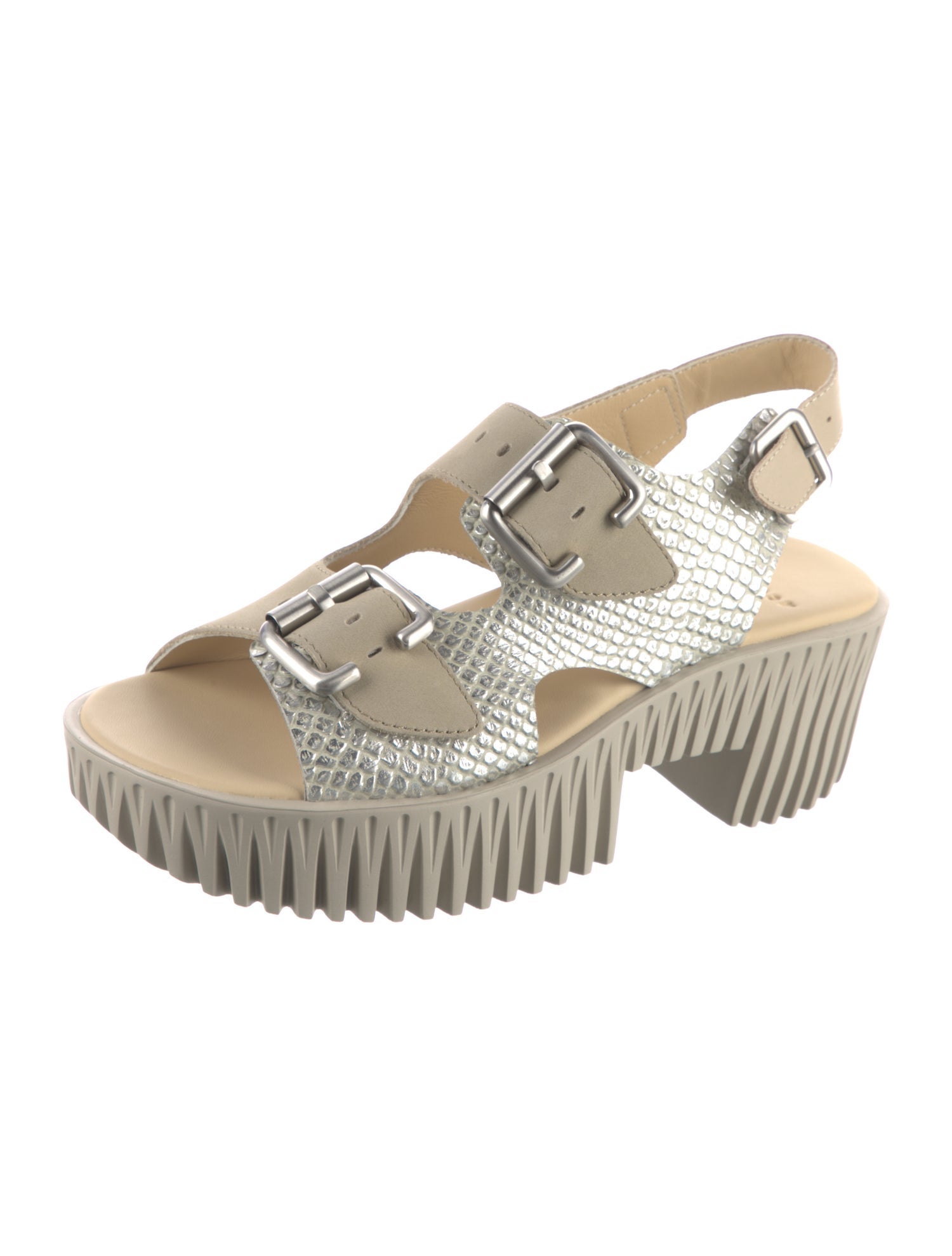 4CCCCEES Rubber Slingback Sandals