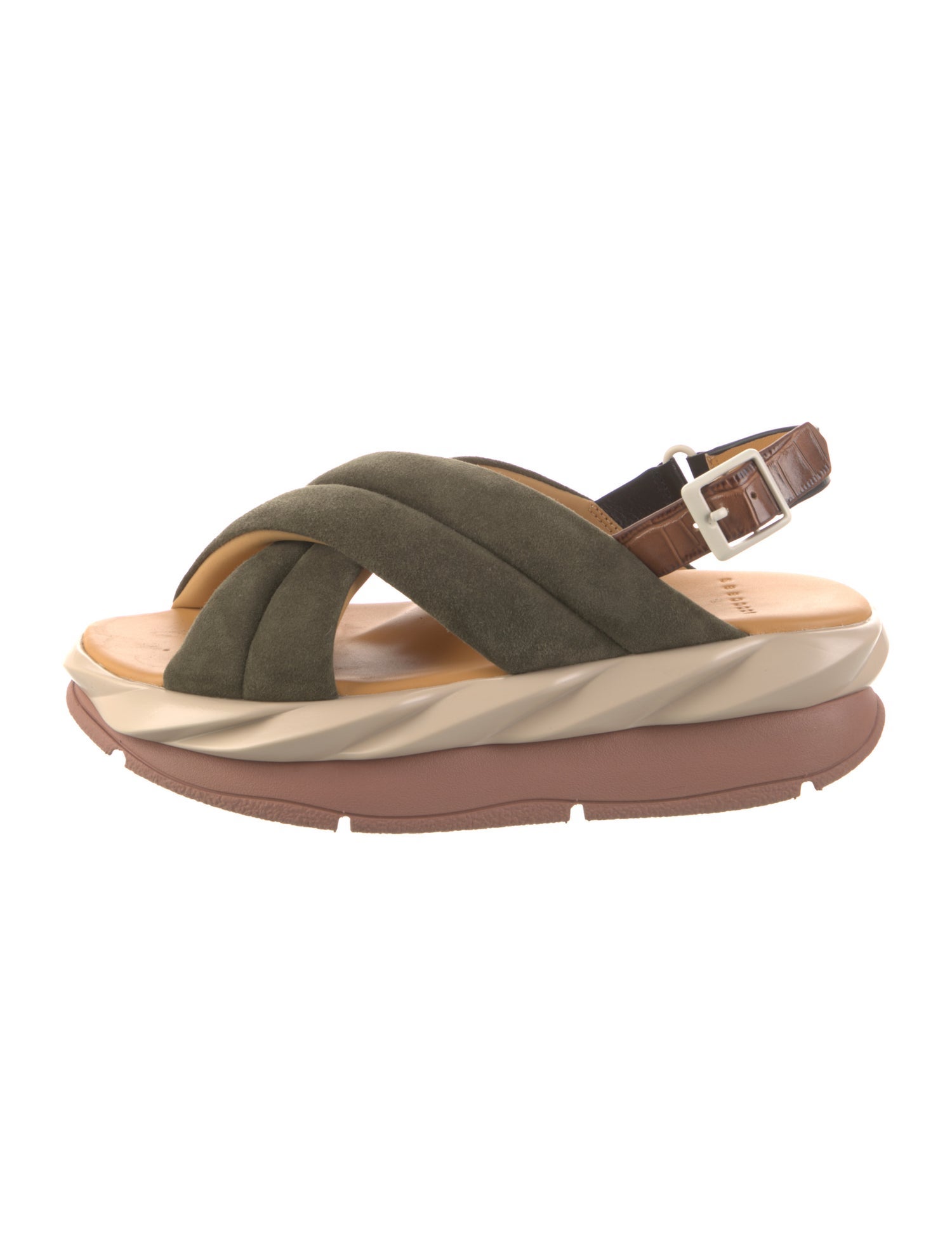 4CCCCEES Leather Slingback Sandals