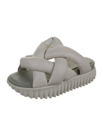 4CCCCEES Leather Slides