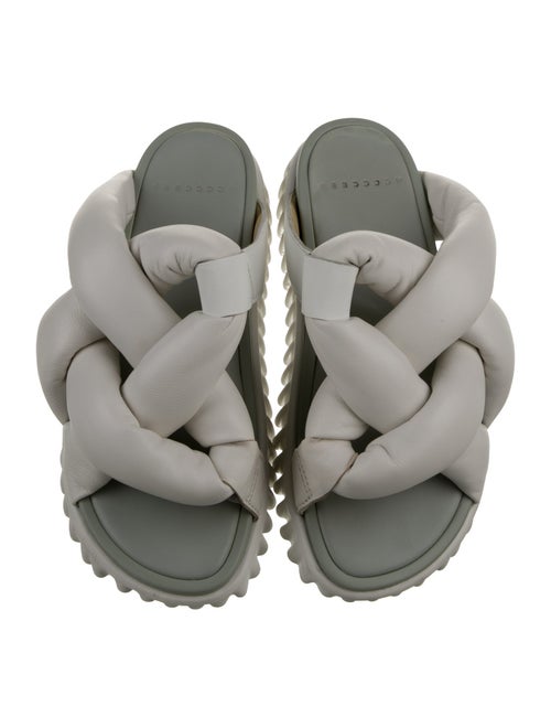 4CCCCEES Leather Slides