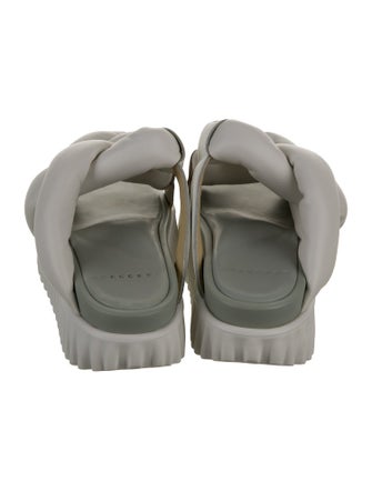 4CCCCEES Leather Slides