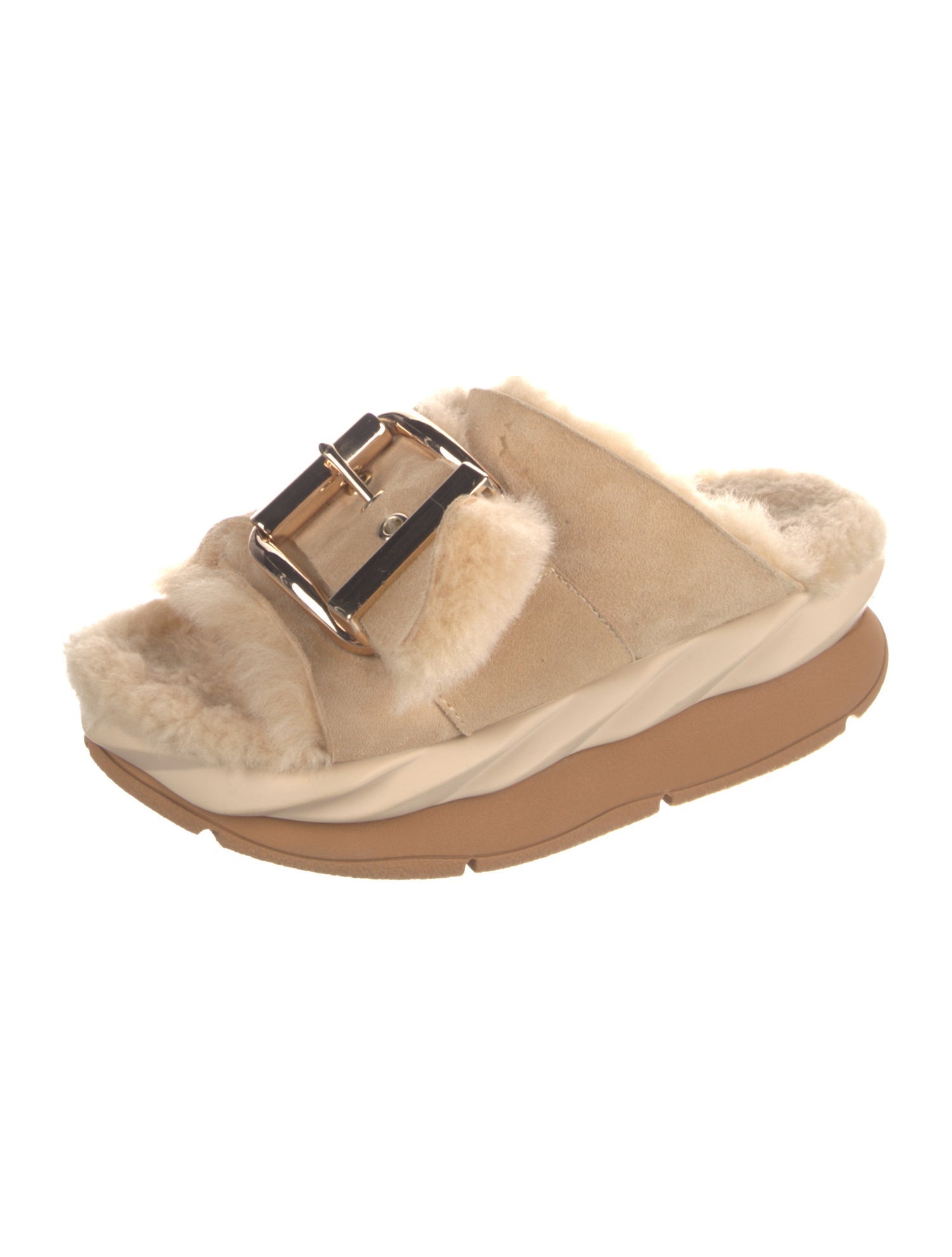 4CCCCEES Suede Slides