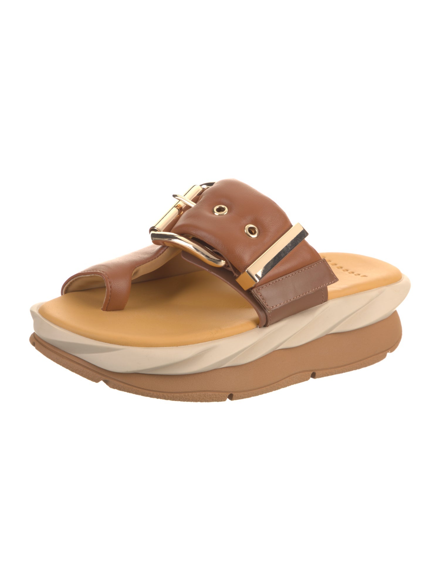 4CCCCEES Leather Slides