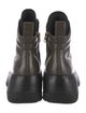 4CCCCEES Leather Combat Boots