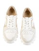 4CCCCEES Leather Colorblock Pattern Sneakers