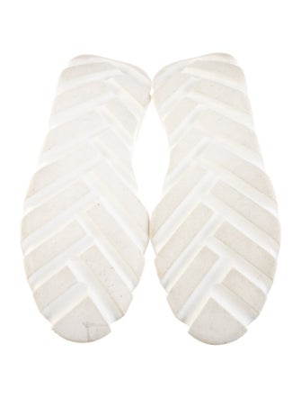 4CCCCEES Leather Colorblock Pattern Sneakers