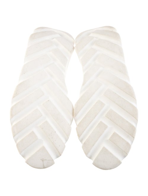 4CCCCEES Leather Colorblock Pattern Sneakers