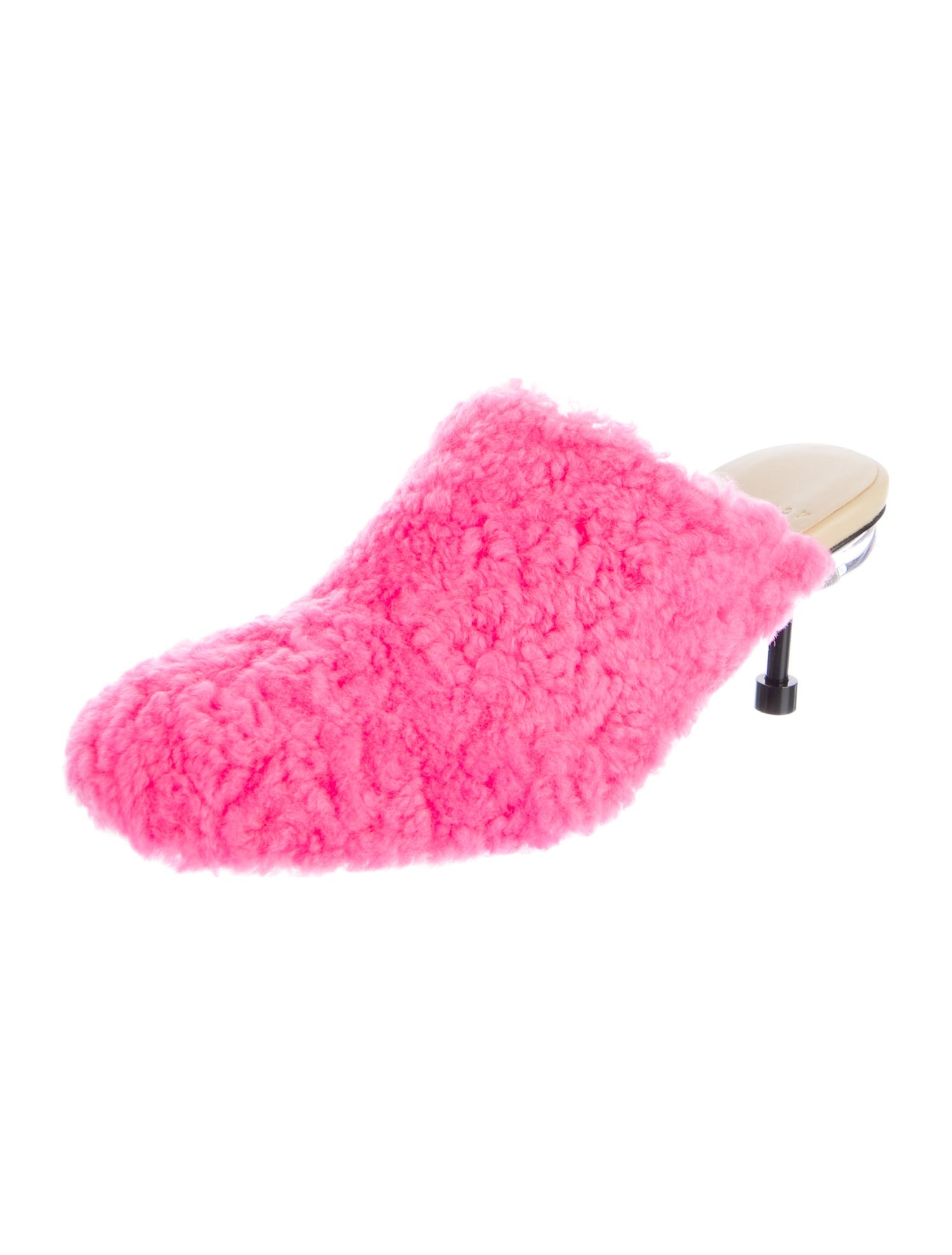 4CCCCEES Shearling Mules