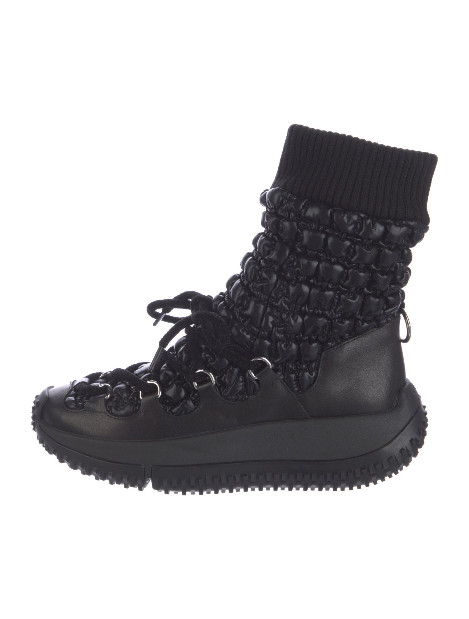 4CCCCEES Leather Combat Boots