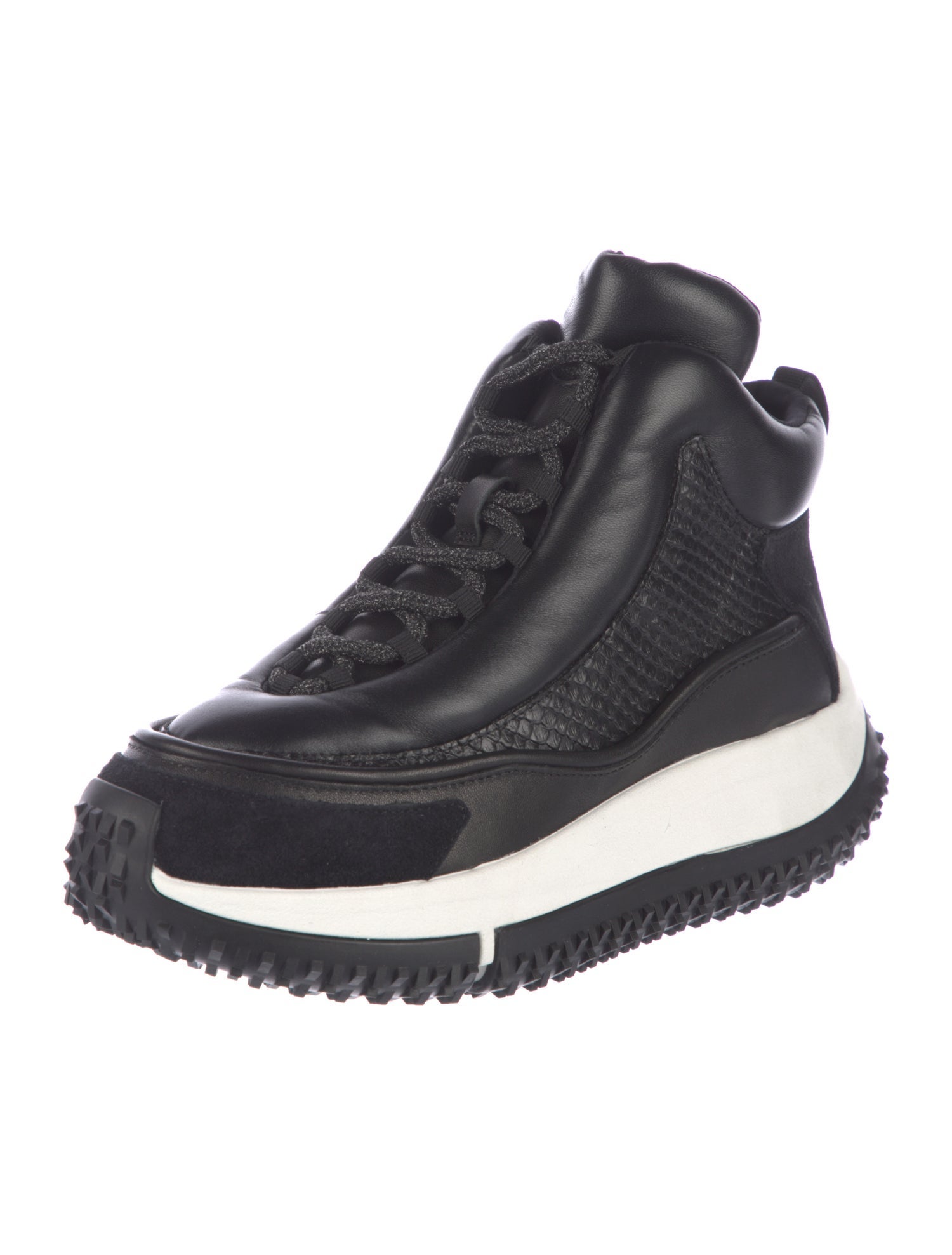 4CCCCEES Leather Wedge Sneakers