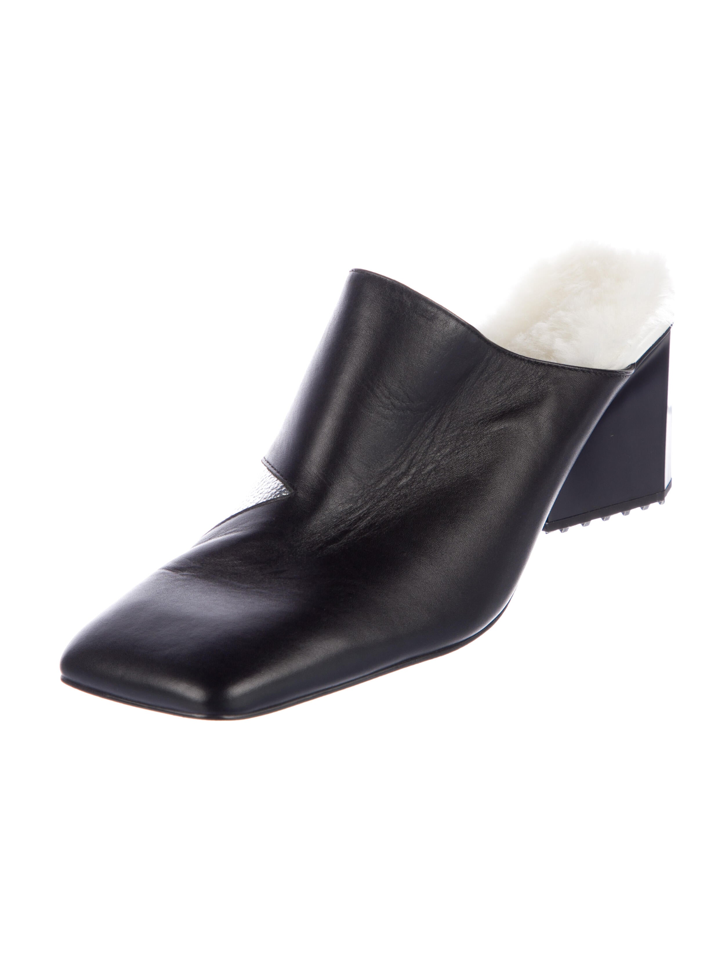 4CCCCEES Leather Mules