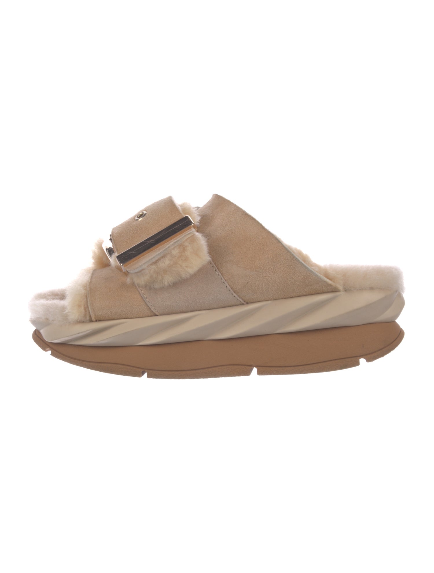 4CCCCEES Suede Slides