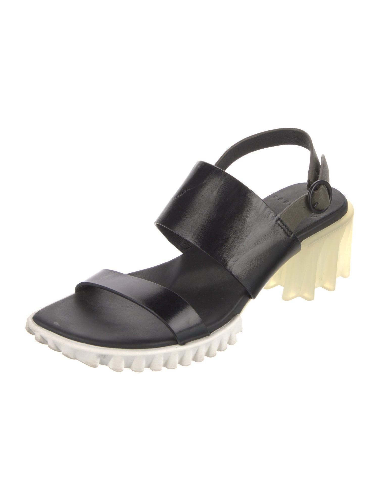 4CCCCEES Leather Slingback Sandals