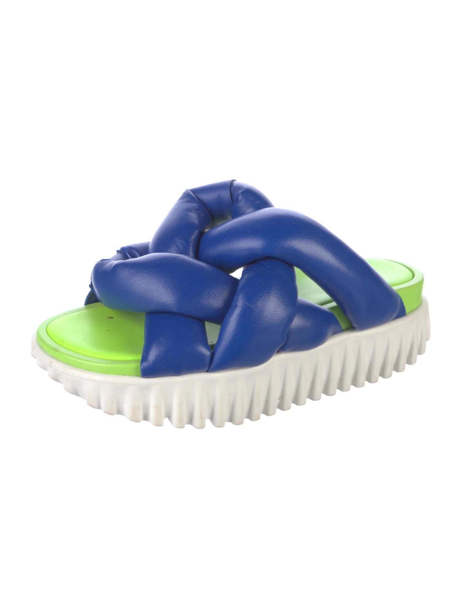 4CCCCEES Leather Slides