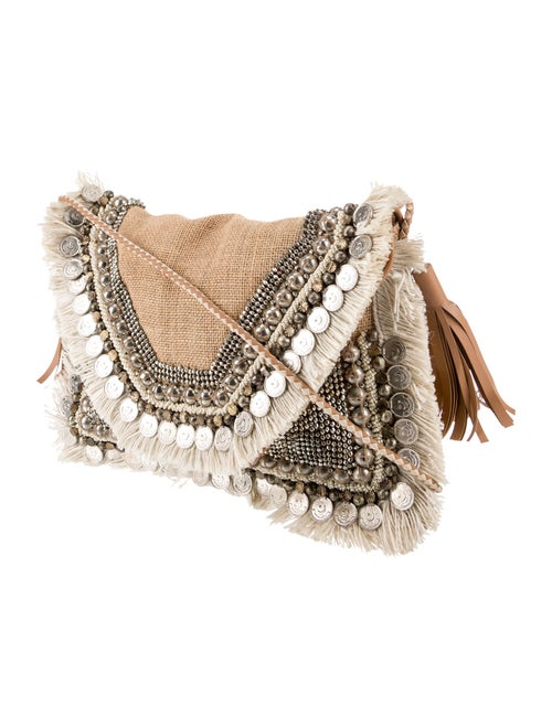 Shashi Canvas Shoulder Bag