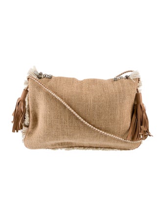 Shashi Canvas Shoulder Bag
