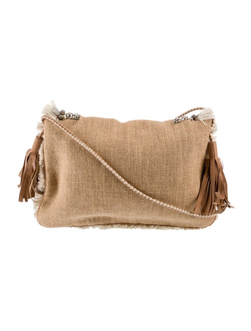 Shashi Canvas Shoulder Bag