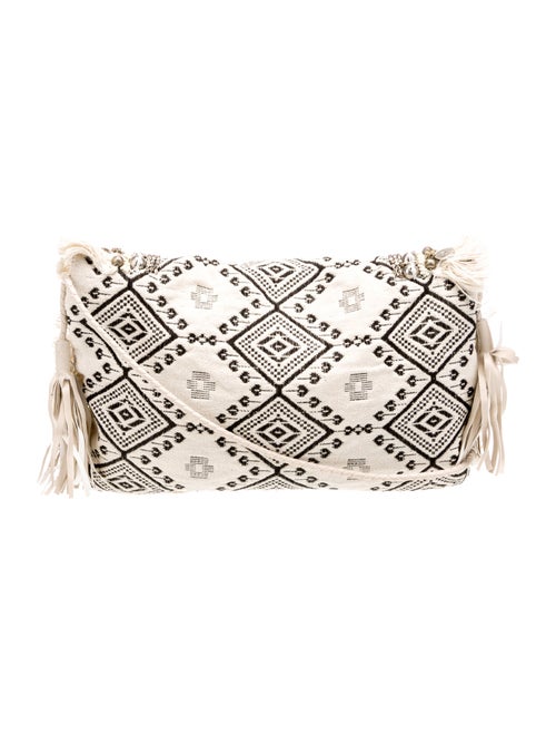 Shashi Canvas Shoulder Bag