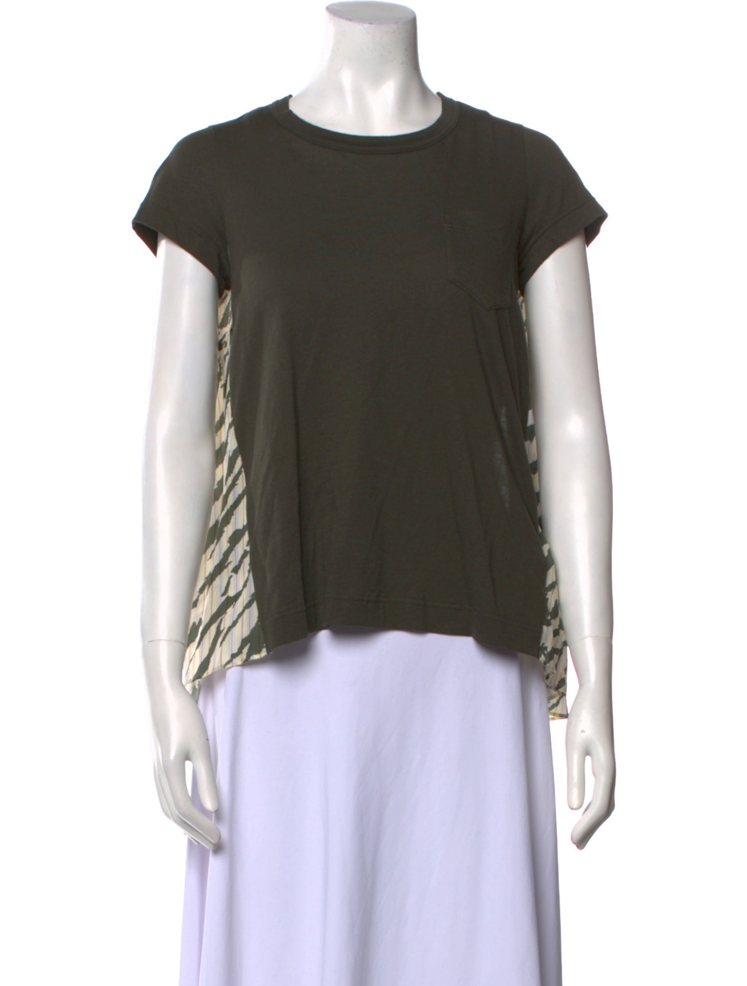 Sacai Luck Crew Neck Short Sleeve T-Shirt