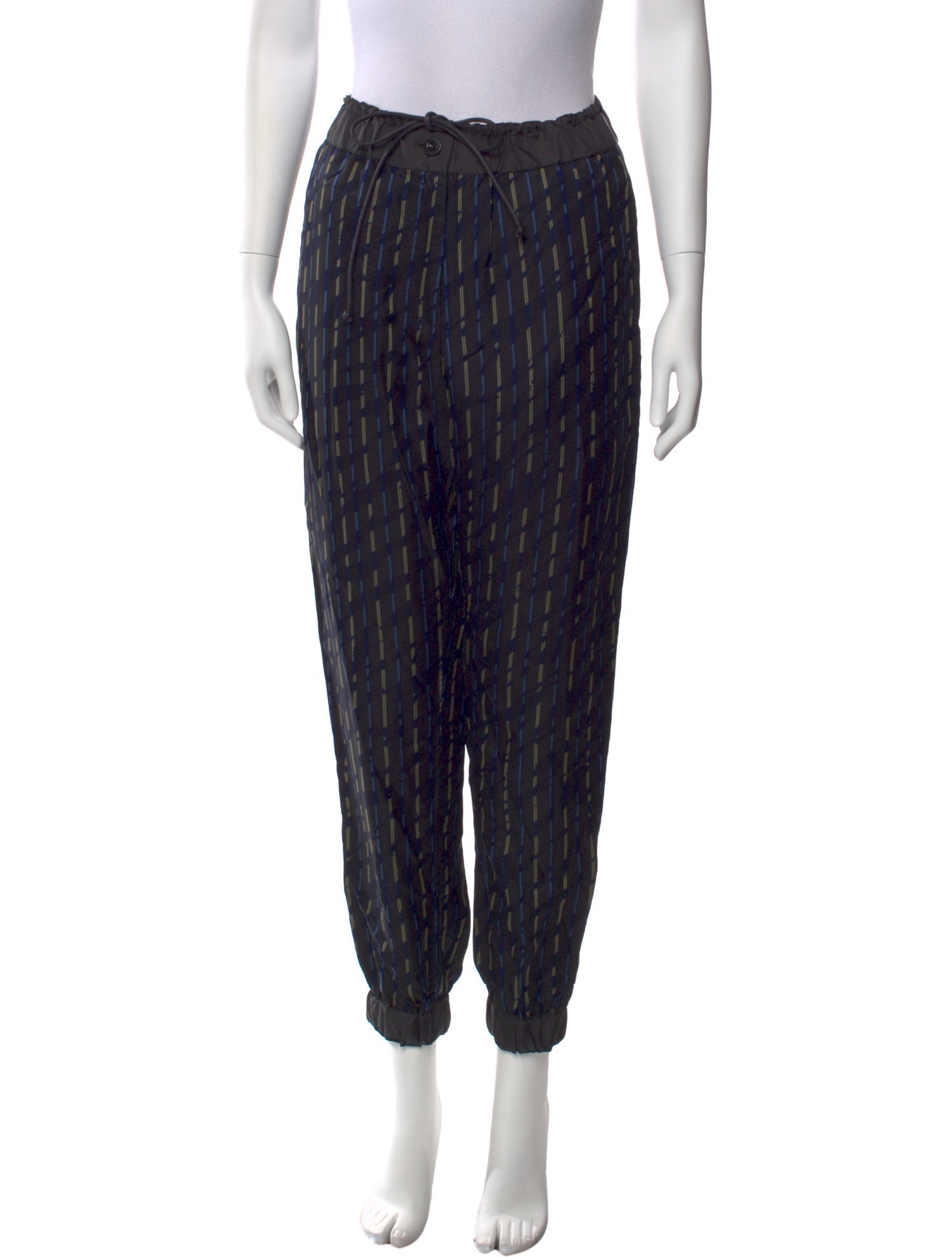 Sacai Luck Striped Skinny Leg Pants w/ Tags