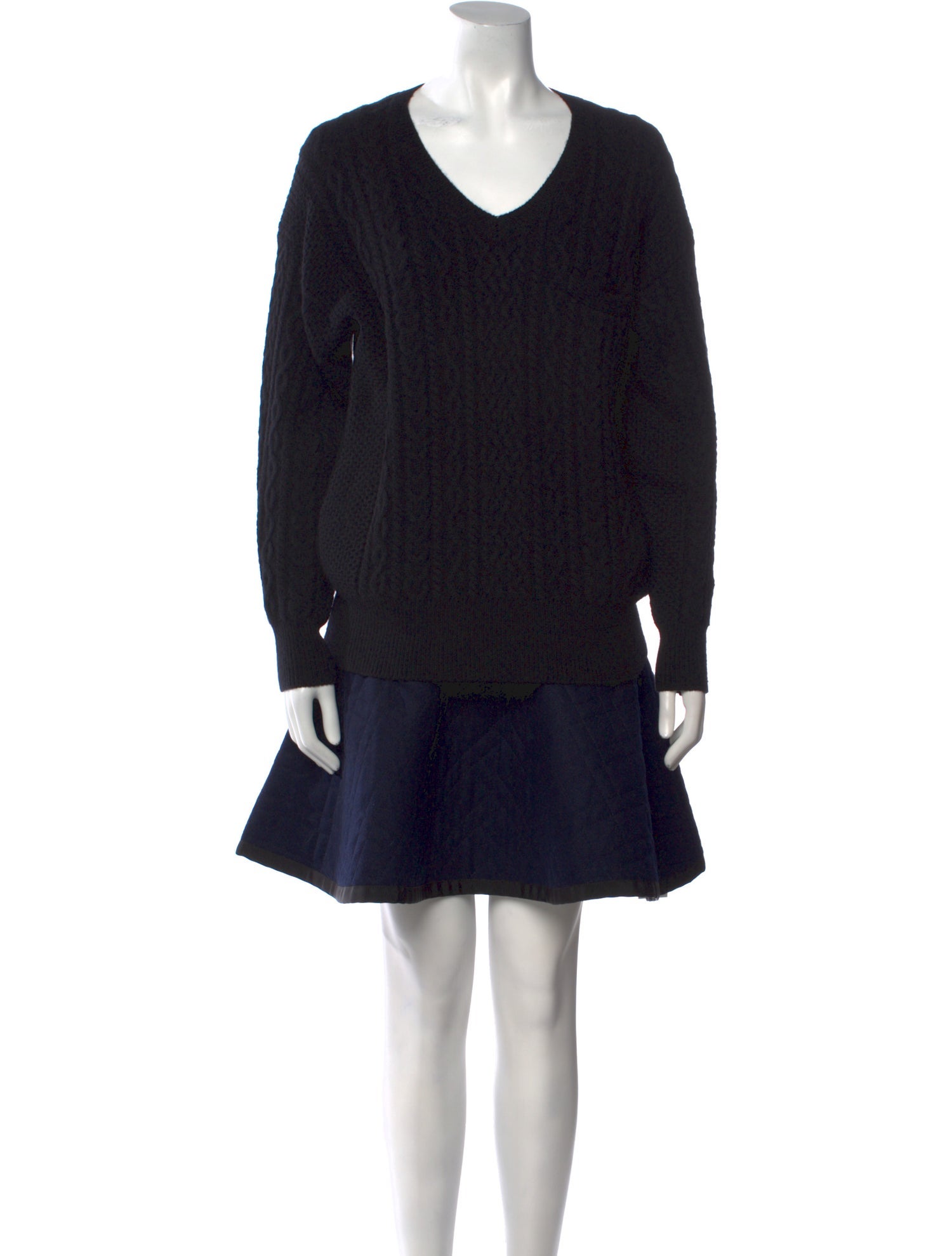 Sacai Luck Printed Mini Dress