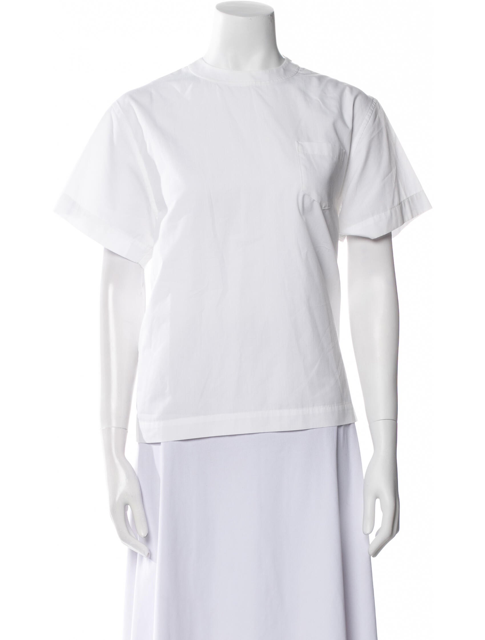 Sacai Luck Crew Neck Short Sleeve T-Shirt