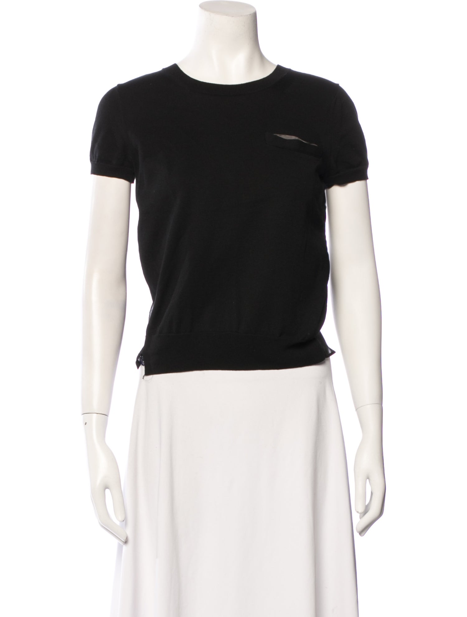 Sacai Luck Crew Neck Short Sleeve T-Shirt
