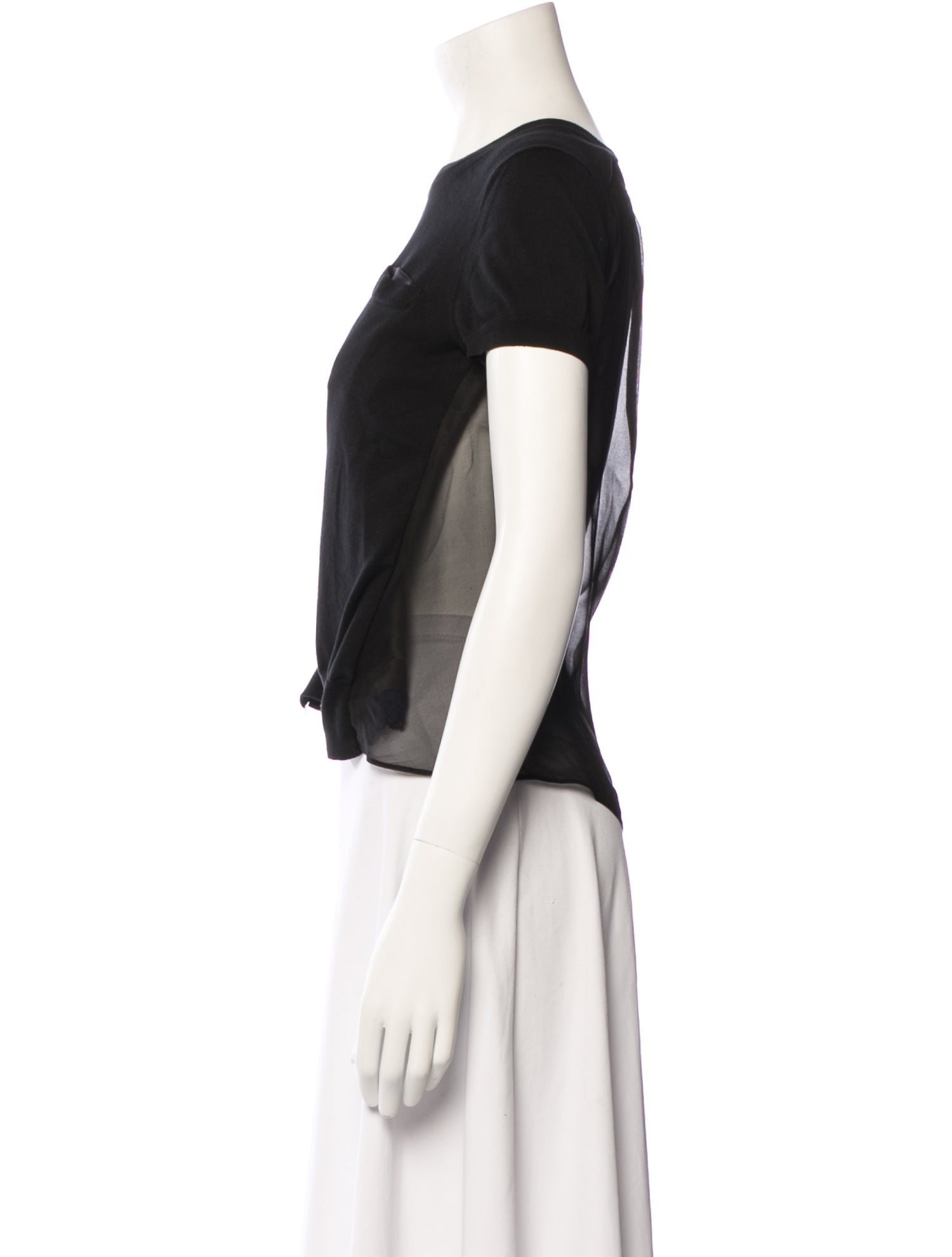 Sacai Luck Crew Neck Short Sleeve T-Shirt