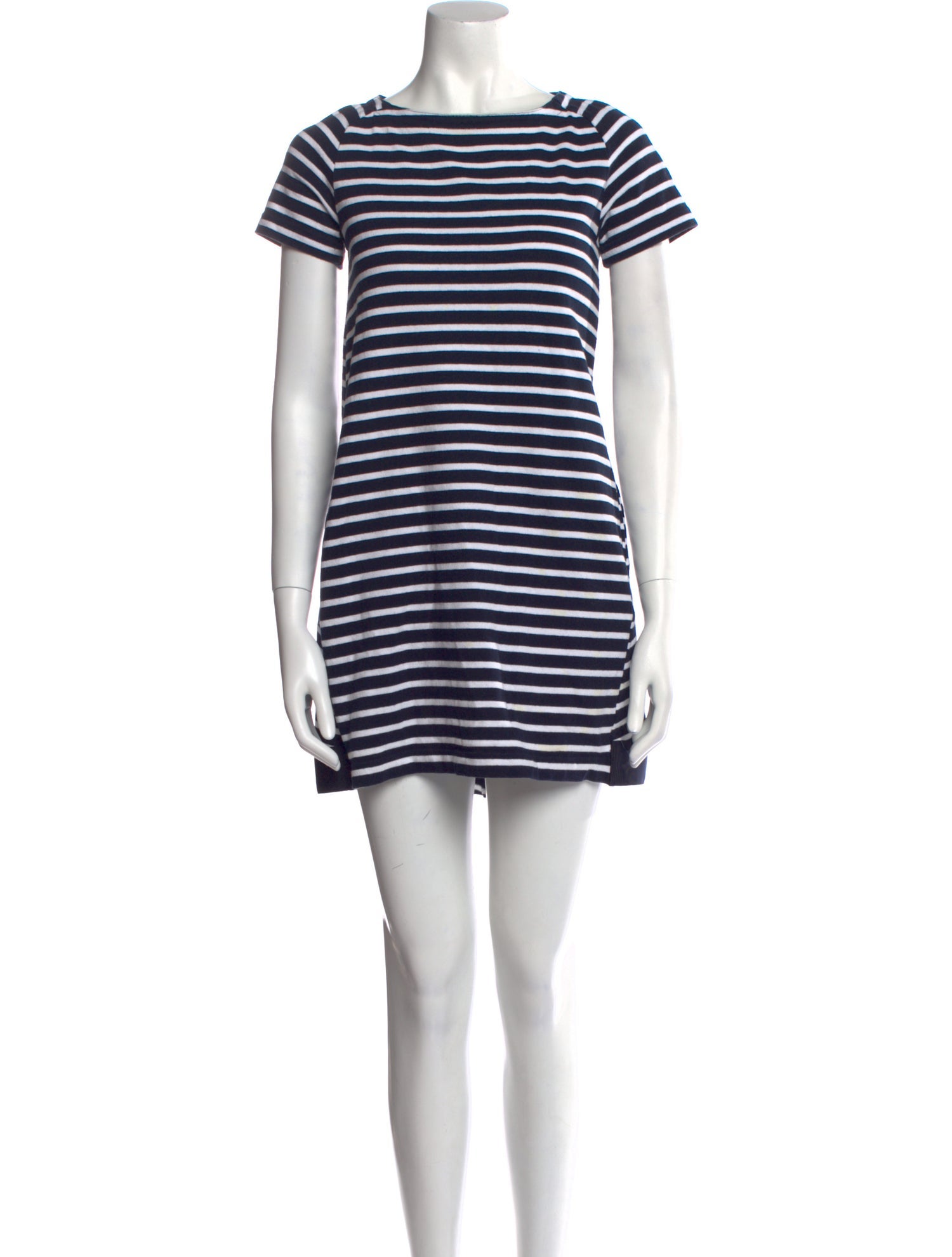 Sacai Luck Striped Mini Dress