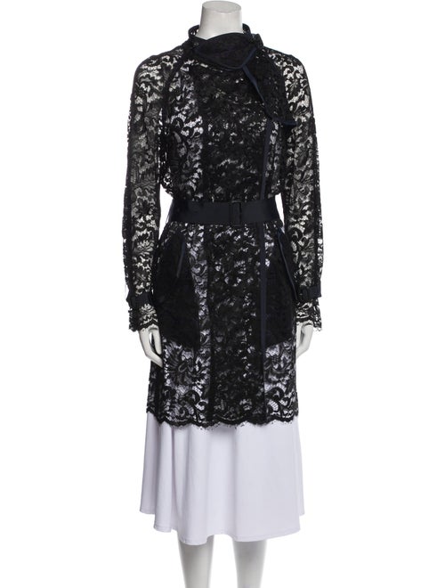 Sacai Luck Lace Pattern Coat
