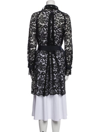 Sacai Luck Lace Pattern Coat