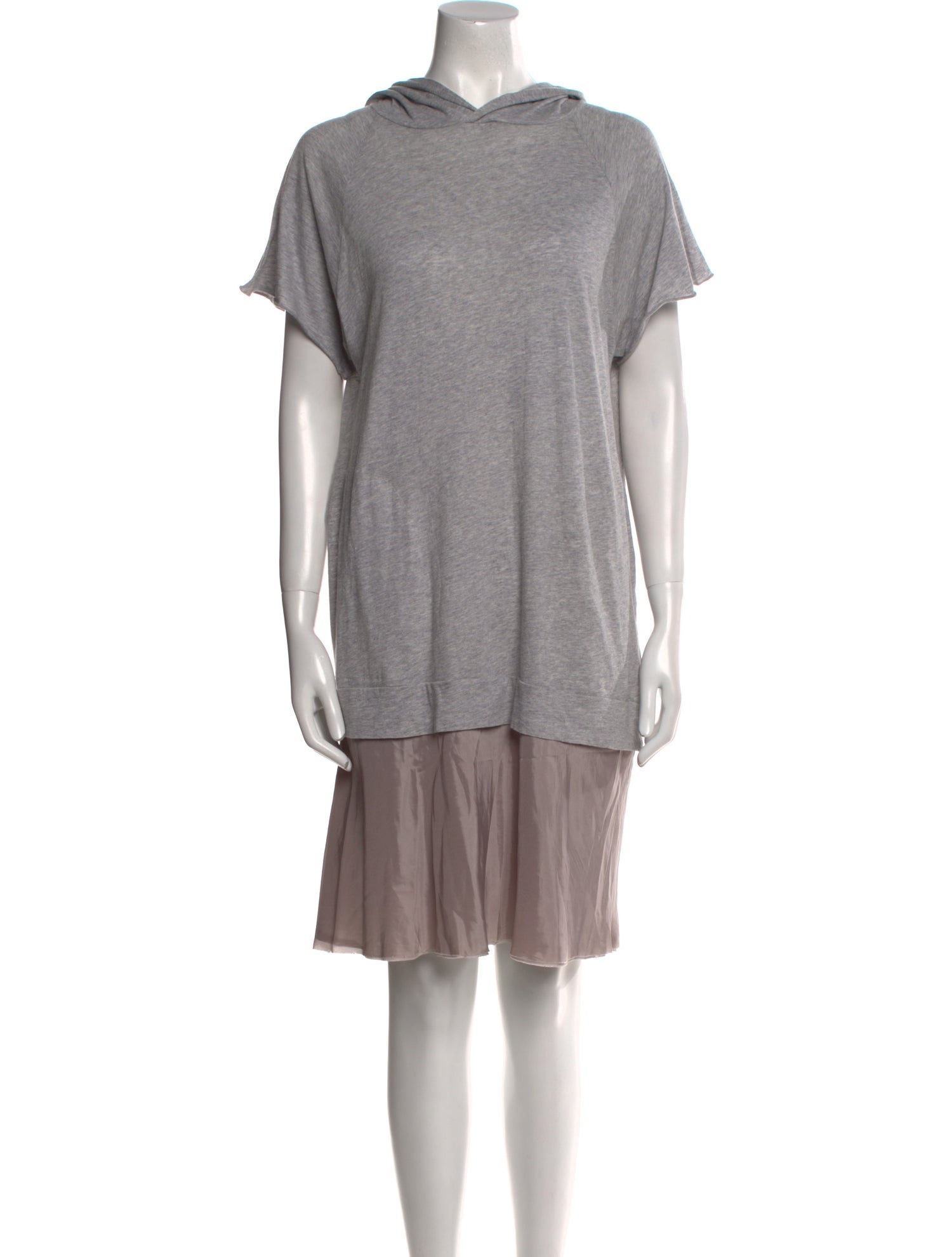 Sacai Luck Mock Neck Mini Dress