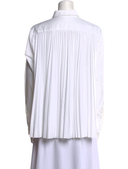 Sacai Luck Long Sleeve Button-Up Top