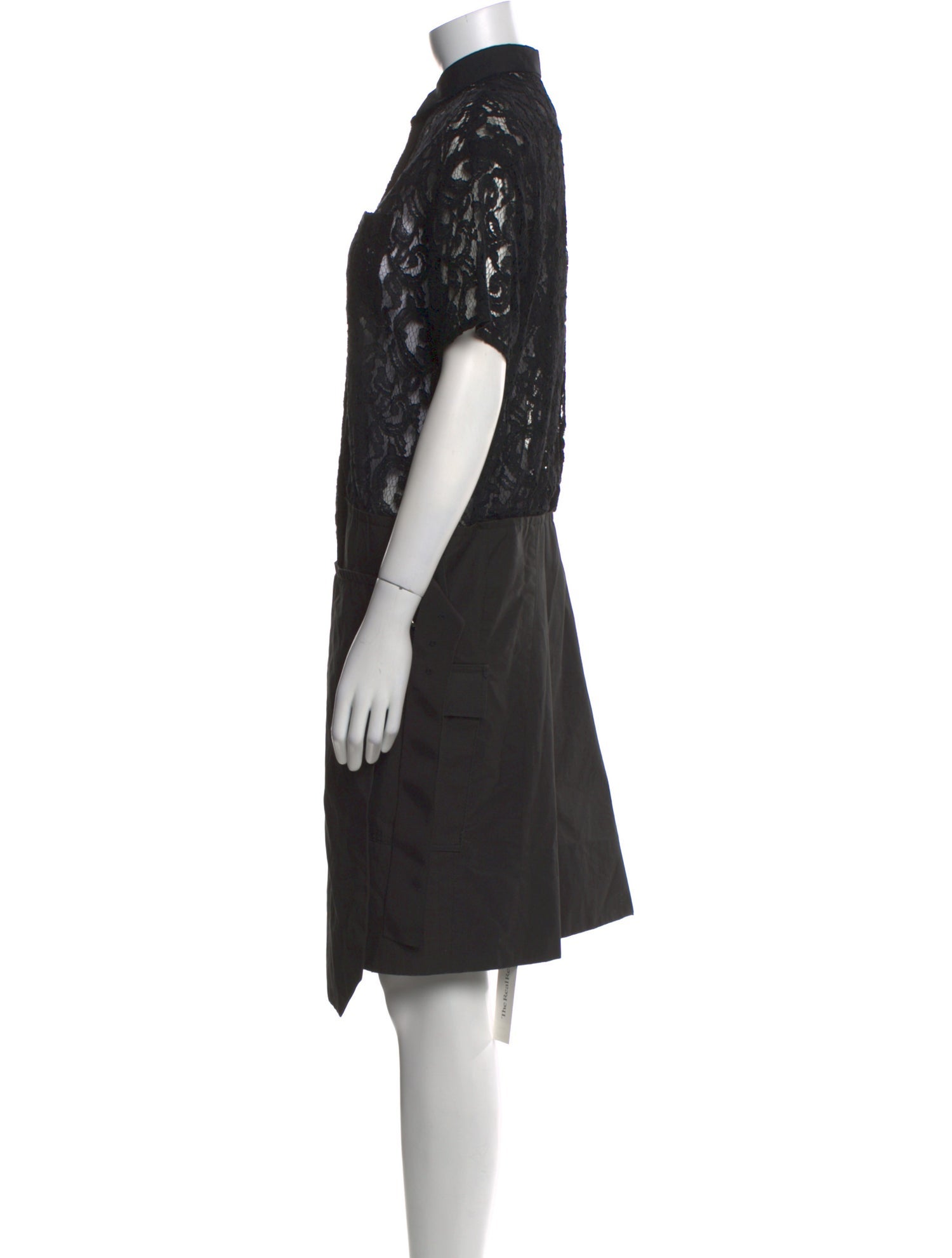 Sacai Luck Printed Knee-Length Dress