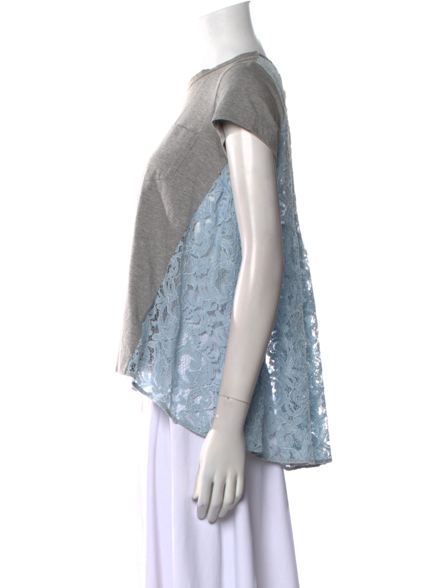 Sacai Luck Crew Neck Short Sleeve T-Shirt