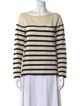 Sacai Luck Wool Striped Sweater