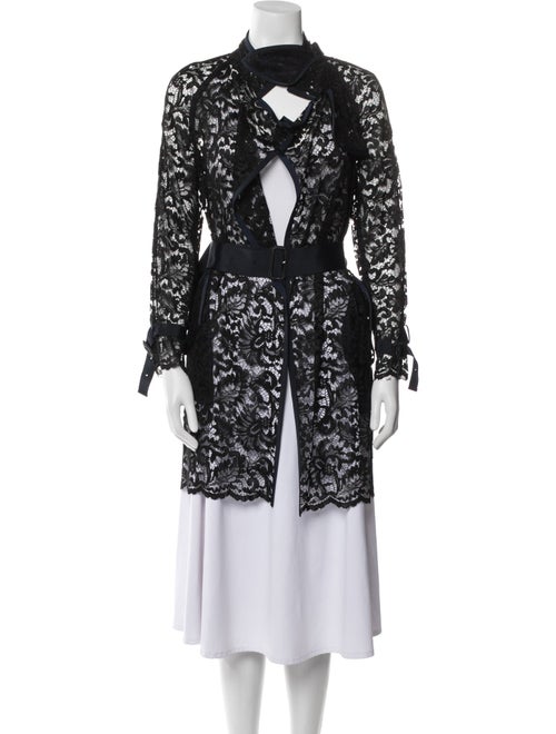 Sacai Luck Lace Pattern Evening Jacket