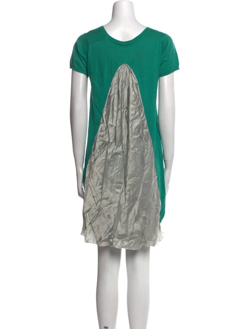 Sacai Luck Scoop Neck Mini Dress