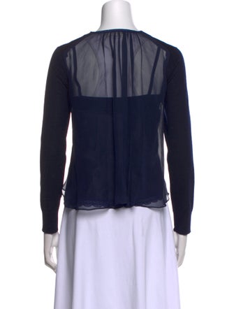 Sacai Luck Crew Neck Long Sleeve Sweatshirt