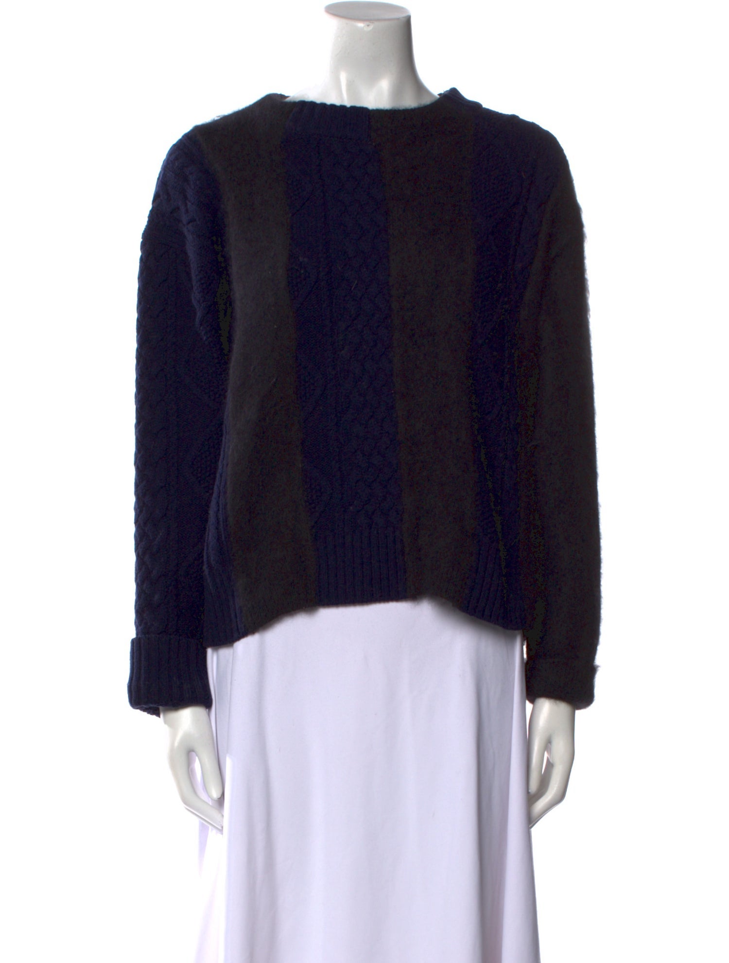 Sacai Luck Wool Striped Sweater